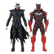 DC Direct Gaming Action Figures Batman Who Laughs & Red Death (Dark Nights Metal #1) 8 cm