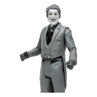 DC Retro Action Figure Batman 66 The Joker (Black & White TV Variant) 15 cm