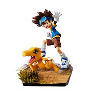 Digimon Adventure G.E.M. Series PVC Statue Taichi Yagami & Agumon 20th Anniversary 12 cm