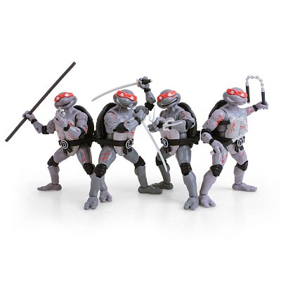 Teenage Mutant Ninja Turtles BST AXN akční figurka 4-balení bitevního poškození 13 cm