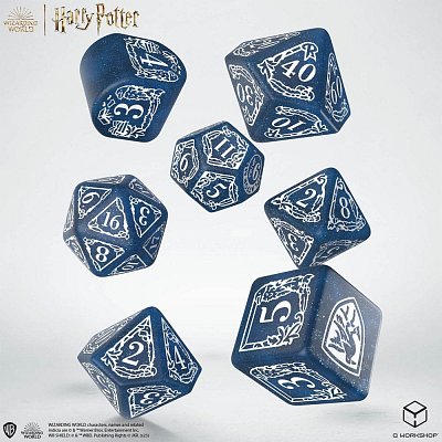 Harry Potter Dice Set Ravenclaw Modern Dice Set - White (7)