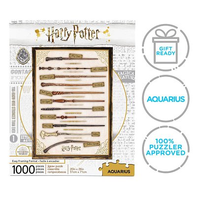 Hůlky na puzzle Harry Potter (1000 dílků)