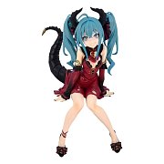 Hatsune Miku Noodle Stopper PVC Statue Miku Flower Fairy Morning Glory 14 cm