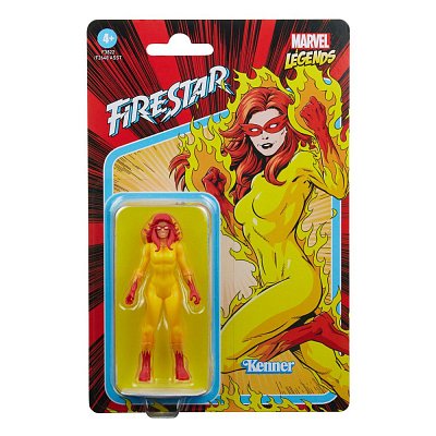 Sběratelská akční figurka Marvel Legends Retro, Firestar 10 cm