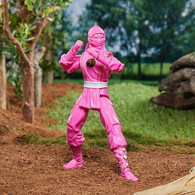 Mighty Morphin Power Rangers Kolekce blesků Akční figurka Ninja Pink Ranger 15 cm