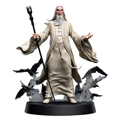 The Lord of the Rings Statue 1/6 Saruman the White on Throne 110 cm