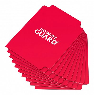 Ultimate Guard Card Dividers Standard Size Red (10)