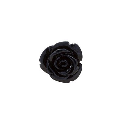 Originální odznak do klopy saka černá růže