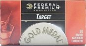 Náboj Federal 22LR Premium Gold Medal Target 40GR 50 ks