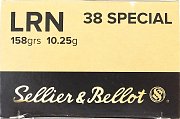 Náboj S&B .38 Special LRN 10,25g 50 ks