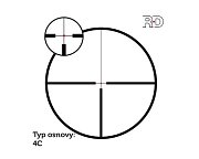 Puškohled MeoStar R2 1,7-10x42 RD 4C