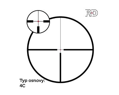 Puškohled MeoStar R2 1,7-10x42 RD 4C