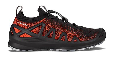  Boty LOWA FUSION 2.0 LO black/red UK 8