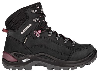 Dámské turistické boty LOWA RENEGADE GTX MID Ws black/prune UK 9