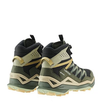 Lehké turistické boty LOWA MADDOX PRO GTX MID black/olive UK 8,5
