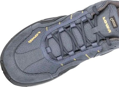 Pánské boty LOWA GORGON GTX LO steel blue/mustard UK 7