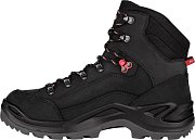 Pánské boty LOWA RENEGADE GTX MID black/ruby red UK 7,5