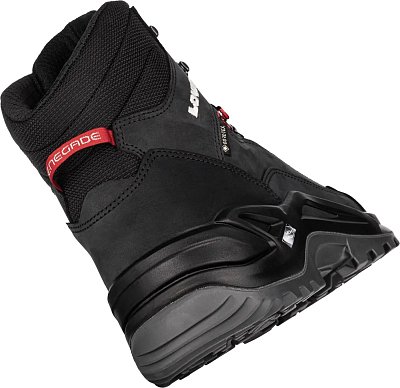 Pánské boty LOWA RENEGADE GTX MID black/ruby red UK 7,5