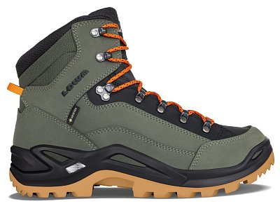 Pánské boty LOWA RENEGADE GTX MID forest/orange UK 9,5