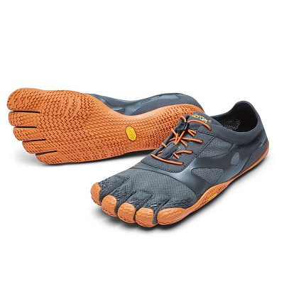 Prstové boty VIBRAM FIVEFINGERS KSO EVO grey/orange EU 44