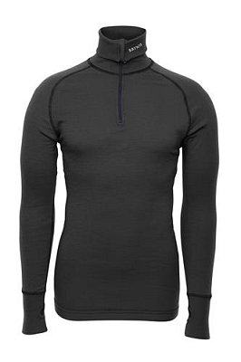 Triko BRYNJE ARCTIC DOUBLE ZIP POLO grey  S