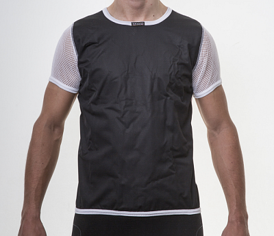 Triko s krátkým rukávem BRYNJE SUPER THERMO T-SHIRT WINDFRONT white XL