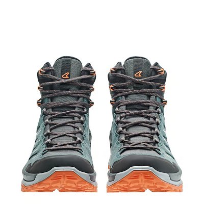 Turistické boty LOWA INNOVO GTX MID smoke green/flame UK 9