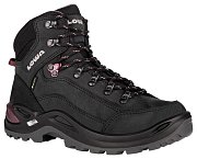 Dámské turistické boty LOWA RENEGADE GTX MID Ws black/prune UK 6,5