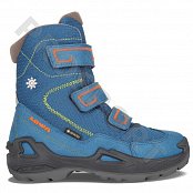 Dětské zimní boty LOWA MILO GTX HI blue/orange EU 31
