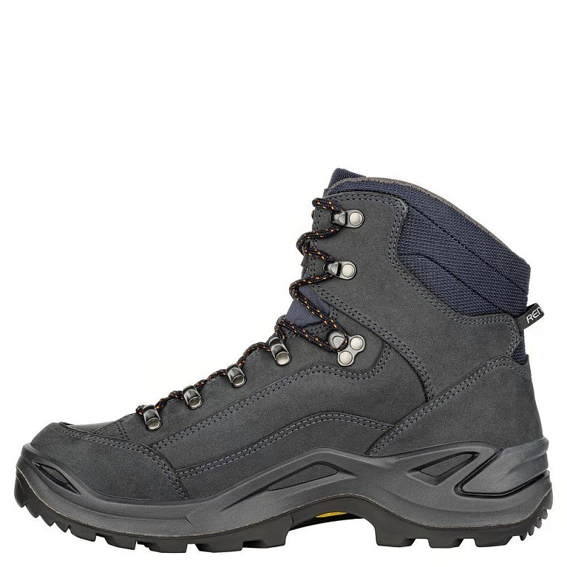 Pánské boty LOWA RENEGADE GTX MID navy/orange UK 10,5