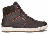 Pánské zimní boty LOWA BOSCO GTX dark brown/orange UK 9