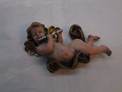 Anděl s flétnou  - 19 cm