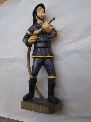 Hasič barevný - 39 cm