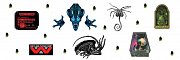 Alien Wall Decal Set