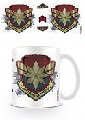 Captain Marvel Mug Badge