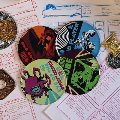 Dungeons & Dragons Coaster 4-Pack
