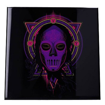 Harry Potter Crystal Clear Picture Death Eater Crystal 32 x 32 cm