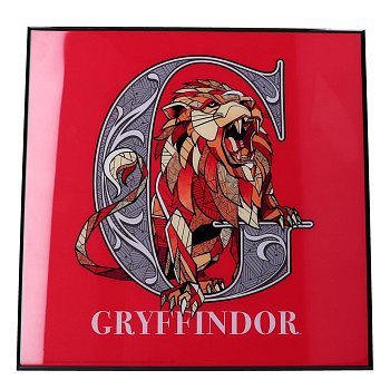 Harry Potter Crystal Clear Picture Gryffindor 32 x 32 cm
