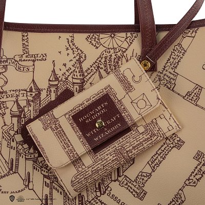 Harry Potter Shopping Bag & Pouch Marauder\'s Map