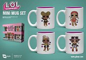 L.O.L. Surprise! Espresso Mugs 4-Pack Glitter Squad