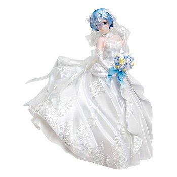 Re:ZERO -Starting Life in Another World- PVC Statue 1/7 Rem Wedding Dress Ver. 23 cm