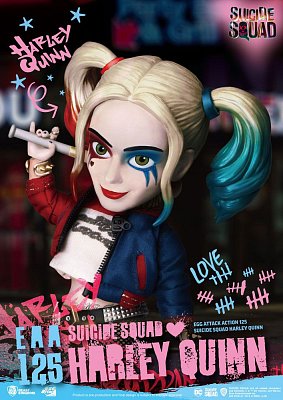 Suicide Squad Egg Attack Action Action Figure Harley Quinn 17 cm