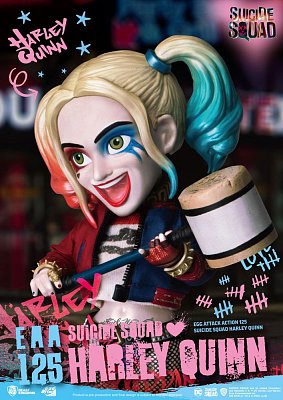 Suicide Squad Egg Attack Action Action Figure Harley Quinn 17 cm