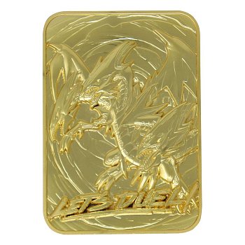 Yu-Gi-Oh! Replica Card Blue Eyes Ultimate Dragon (gold plated)