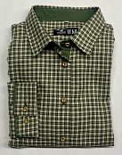 Dámská halenka LUKO DR zelená kostička 152 119 vel. 36