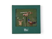 Kapesníky sada HEDVA 3 ks zelené