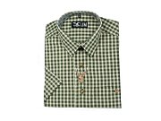 Košile LUKO 124118 kostkovaná s výšivkou KR vel.  41