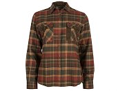 Košile PINEWOOD Prestwick Exclusive dámská D.Green/Terracotta 3428-767 vel.  S