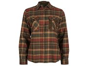 Košile PINEWOOD Prestwick Exclusive dámská D.Green/Terracotta 3428-767 vel.  S