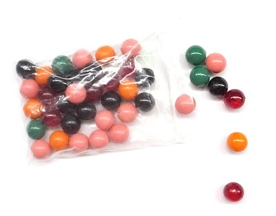 Kuličky plastové do praku 17mm 40 ks